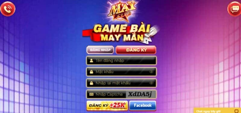 hoàn thành đăng ký may club