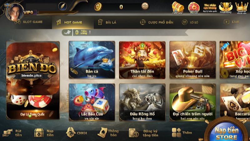 Giao diện Biendo đẹp, ấn tượng