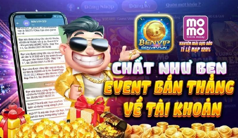 Ben Vip cổng game uy tín với nhiều khuyến mãi khủng